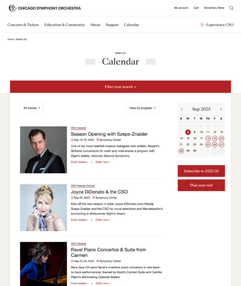 Calendars & Schedules