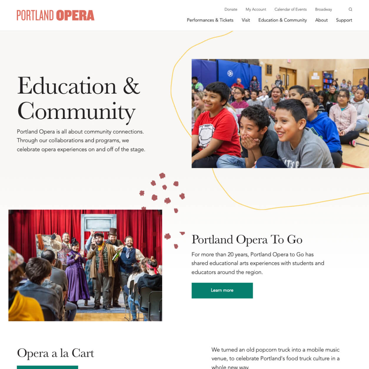 Rich educational materials